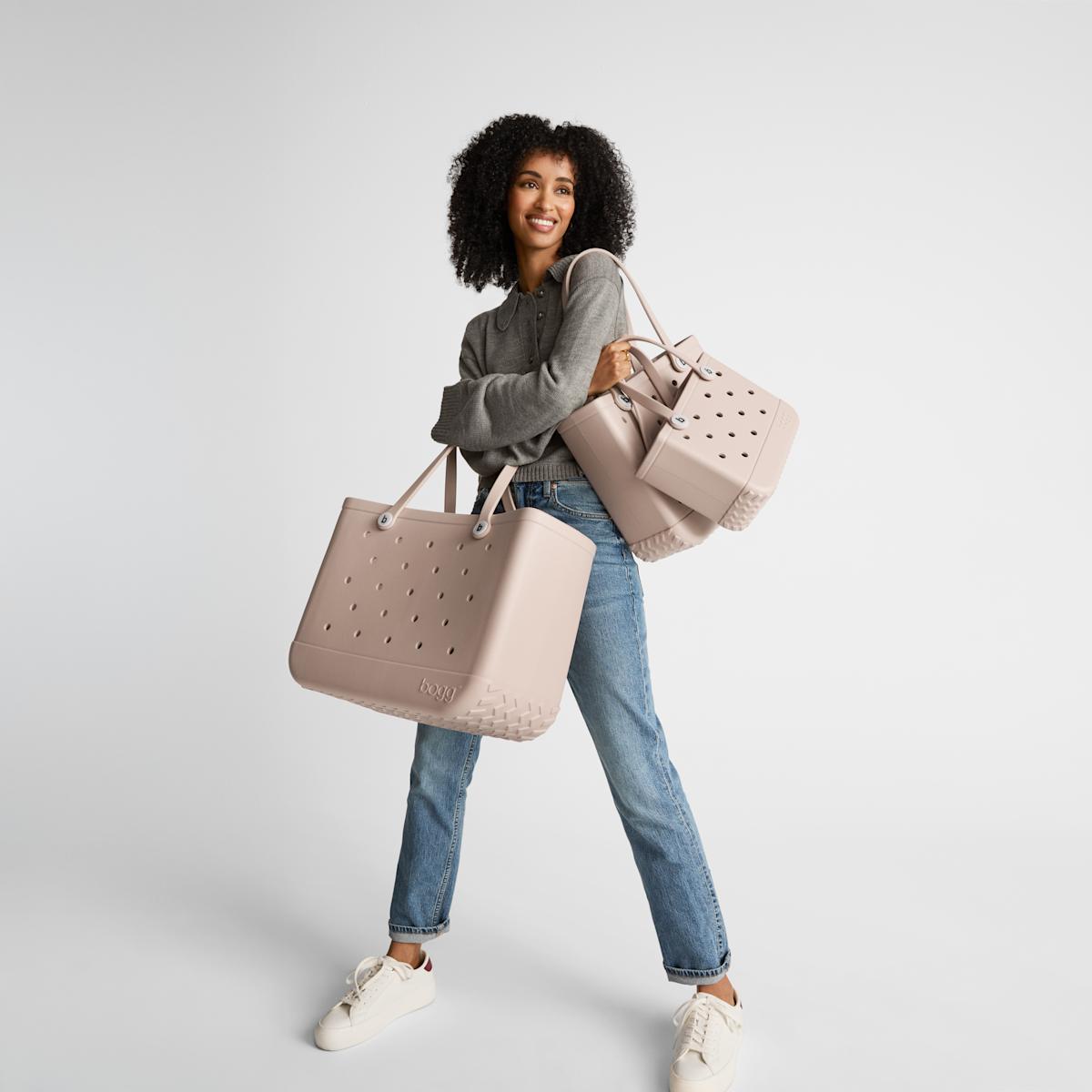 Original Bogg Bag - For Shore White - Easy Bundle